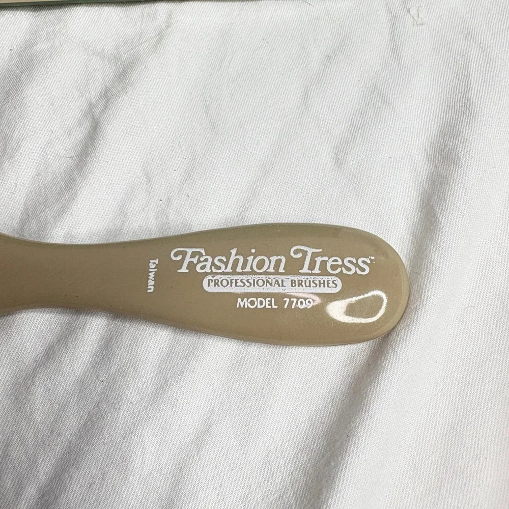 Vintage Fashion Tress Professional Hair Brush Model 7709 with Original Box